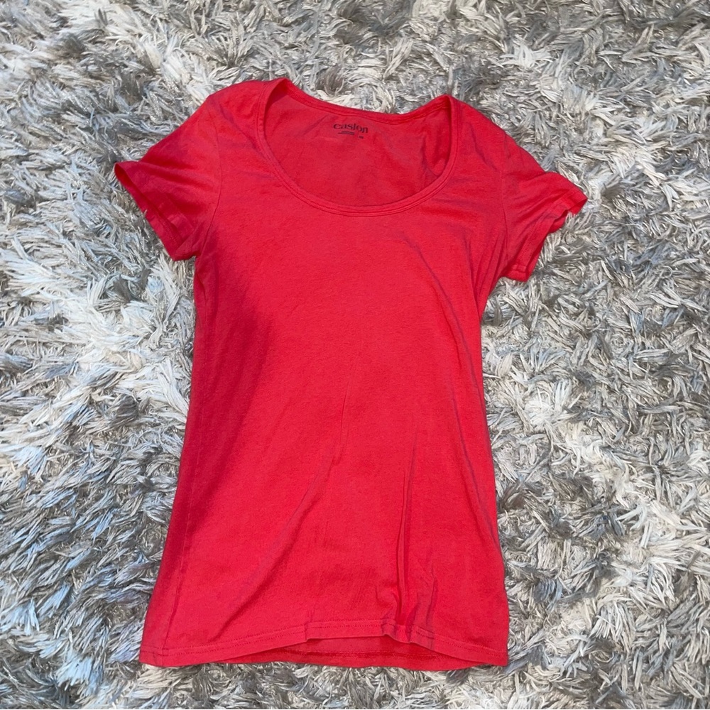 lightly worn tee